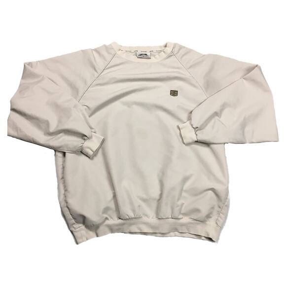 Slazenger Golf Pullover Long Sleeve Logo Men's XL Crew Neck Country Club Jacket - Picture 1 of 13